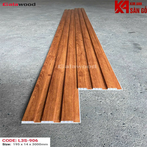 Tấm Ốp Lam 3 Sóng Thấp Galawood L3S-906